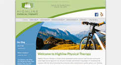 Desktop Screenshot of highlinept.com