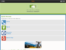 Tablet Screenshot of highlinept.com
